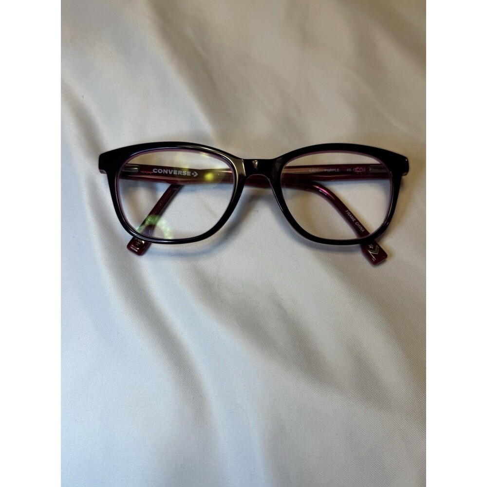CONVERSE KIDS EYEWEAR K407 PURPLE 49-18-135 FLEX HINGE FEAMES ONLY - Picture 1 of 5